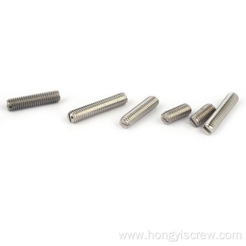 Alloy Steel Head Flat Point Socket Set Screw